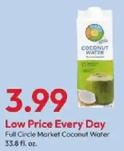 Stater Bros Full Circle Market Coconut Water offer
