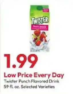 Stater Bros Twister Punch Flavored Drink offer