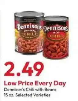Stater Bros Dennison's chili with beans offer