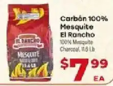 Supermercado El Rancho El Rancho mesquite charcoal offer