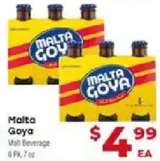 Supermercado El Rancho Malta Goya Malt Beverage offer