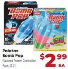 Supermercado El Rancho Bomb Pop Paletas offer
