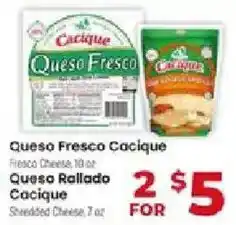 Supermercado El Rancho Queso Fresco Cacique offer