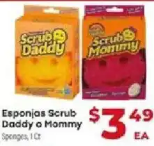 Supermercado El Rancho Scrub Daddy or Mommy Sponges offer