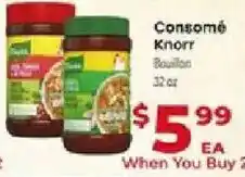 Supermercado El Rancho Knorr consomé bouillon offer