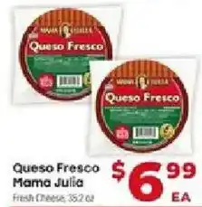 Supermercado El Rancho Mama Julia Queso Fresco offer