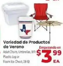 Supermercado El Rancho Variety of Summer Products offer