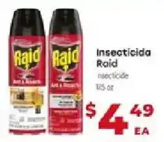 Supermercado El Rancho Raid insecticide offer