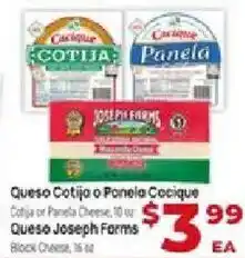 Supermercado El Rancho Cacique Cotija or Panela Cheese offer