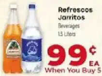 Supermercado El Rancho Refrescos Jarritos Beverages offer