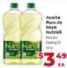Supermercado El Rancho Nutrioli pure soy cooking oil offer