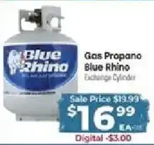 Cardenas Blue Rhino gas propane exchange cylinder offer