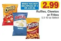 Piggly Wiggly Ruffles, Cheetos or Fritos offer