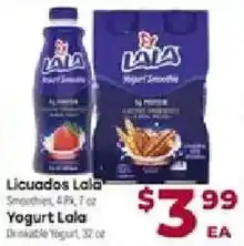 Cardenas Lala Yogurt Smoothies offer