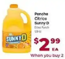 Cardenas Sunny D Citrus Punch offer