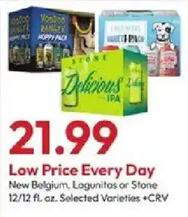New Belgium, Lagunitas or Stone