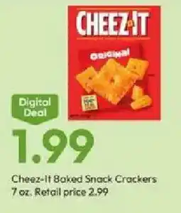 Stater Bros Cheez-It Baked Snack Crackers offer