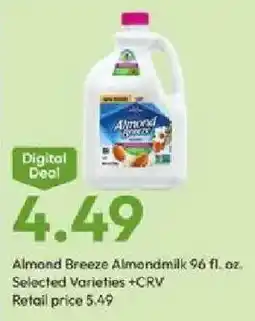 Stater Bros Almond Breeze Almondmilk offer