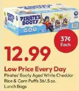 Stater Bros Pirates' Booty White Cheddar Rice & Corn Puffs offer