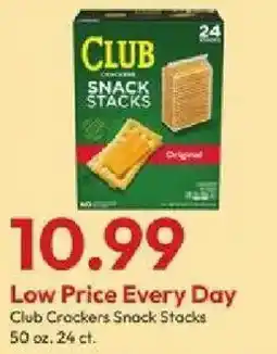 Stater Bros Club Crockers Snack Stacks offer