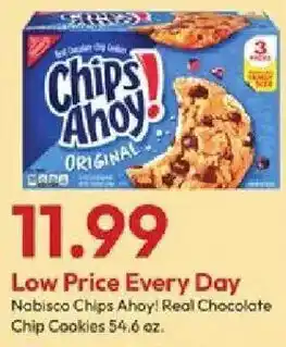 Stater Bros Nabisco Chips Ahoy! Real Chocolate Chip Cookies offer