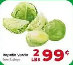 Supermercado El Rancho Green Cabbage offer