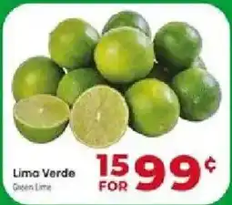 Supermercado El Rancho Lima Verde Green Lime offer