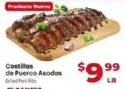 Supermercado El Rancho Grilled Pork Ribs offer