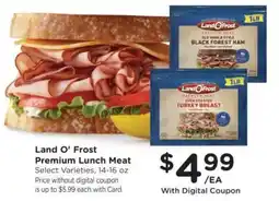 Dillons Land O' Frost Premium Lunch Meat offer