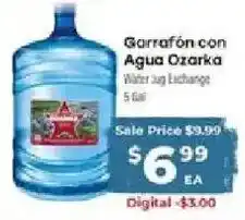 Supermercado El Rancho Water Jug Exchange offer
