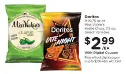 Dillons Doritos or Miss Vickie's Kettle Chips offer