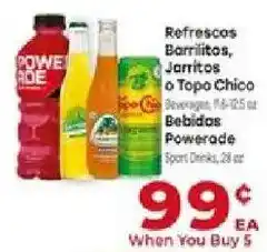 Supermercado El Rancho Powerade Sport Drinks offer