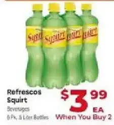 Supermercado El Rancho Refrescos Squirt Beverages offer