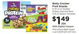 Dillons Betty Crocker Fruit Snacks offer