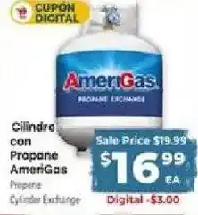 Supermercado El Rancho AmeriGas Propane Cylinder Exchange offer