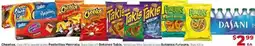 Supermercado El Rancho Cheetos, Chips, Selected Varieties, Pastelitos Marinela, Snack Cakes, 8 Ct Botanas Takis, Tortilla Chips, Selected Varieties offer
