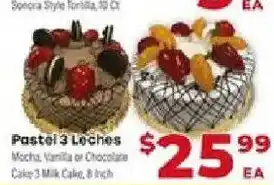 Supermercado El Rancho Pastel 3 Leches offer