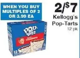 Piggly Wiggly Kellogg's Pop-Tarts offer