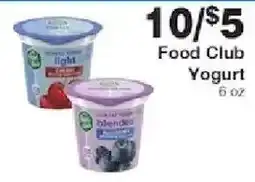 Piggly Wiggly Food Club Yogurt offer