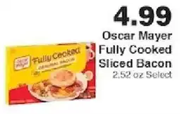 Piggly Wiggly Oscar Mayer Fully Cooked Sliced Bacon offer