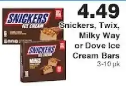 Piggly Wiggly Snickers Ice Cream offer
