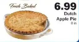 Piggly Wiggly Dutch apple pie offer