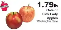 Piggly Wiggly Washington State Gala or Pink Lady Apples offer
