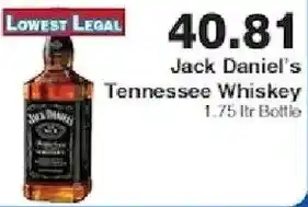 Piggly Wiggly Jack Daniel's Tennessee Whiskey offer