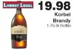 Piggly Wiggly Korbel Brandy offer