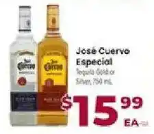 Cardenas Jose Cuervo Especial Tequila Gold or Silver offer