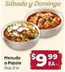 Cardenas Menudo or Pozole offer