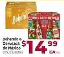 Cardenas Bohemia or Cervezas de Mexico offer