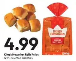 Stater Bros King's Hawaiian Rolls offer