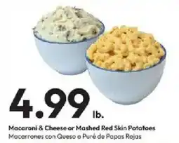 Stater Bros Macaroni & Cheese or Mashed Red Skin Potatoes offer